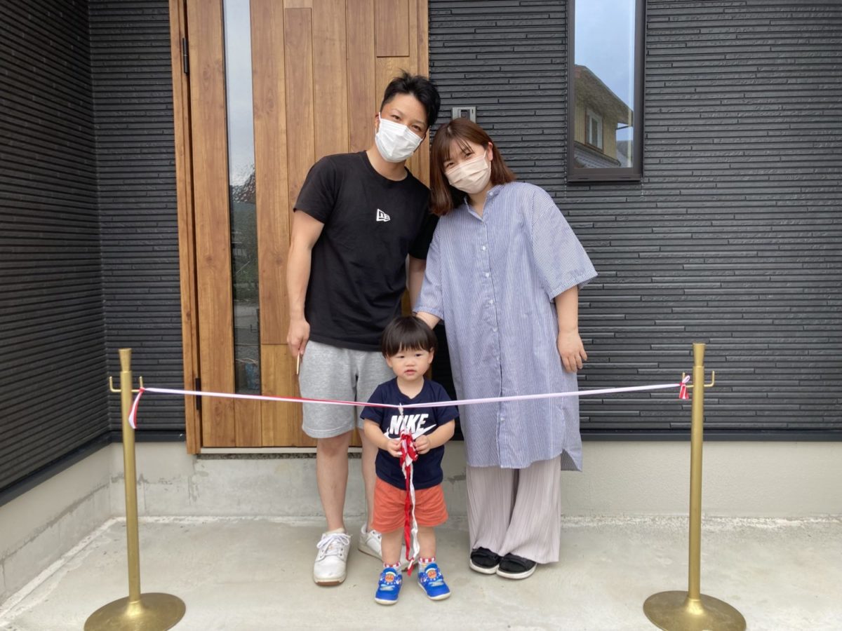 アイデザインホームの現場リポート 広島県の注文住宅 熊野町の注文住宅 平屋の注文住宅
お引渡しの様子