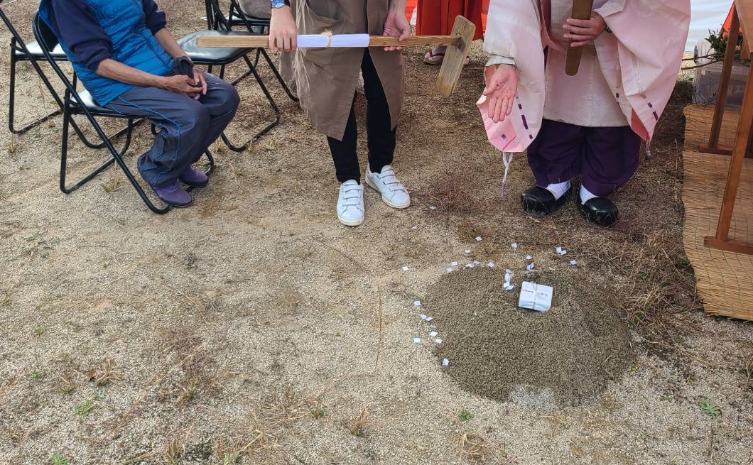 アイデザインホームの現場リポート
広島の注文住宅
北広島町での地鎮祭の様子