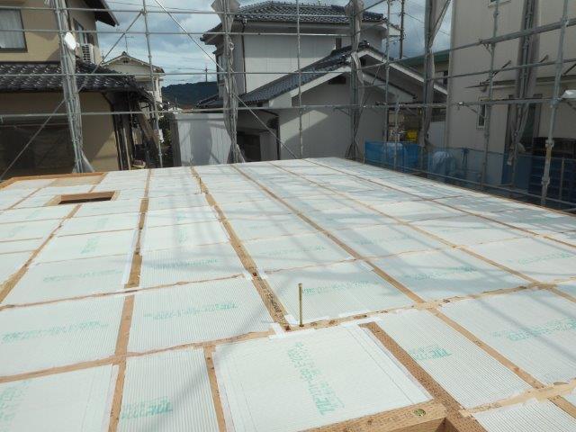 広島で注文住宅ならアイデザインホーム 呉市焼山S様邸上棟 アイデザインホームの現場リポート 広島の注文住宅 呉市の注文住宅 上棟の様子