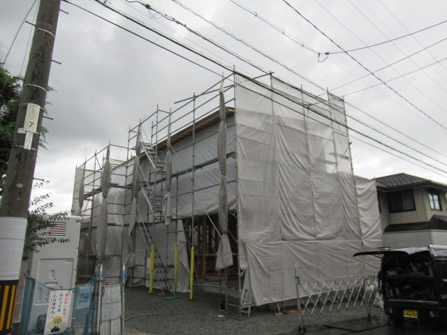 アイデザインホームの現場リポート
広島の注文住宅
広島市佐伯区五月が丘での上棟の様子