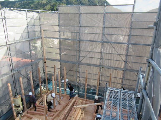 アイデザインホームの現場リポート
広島の注文住宅
上棟の様子