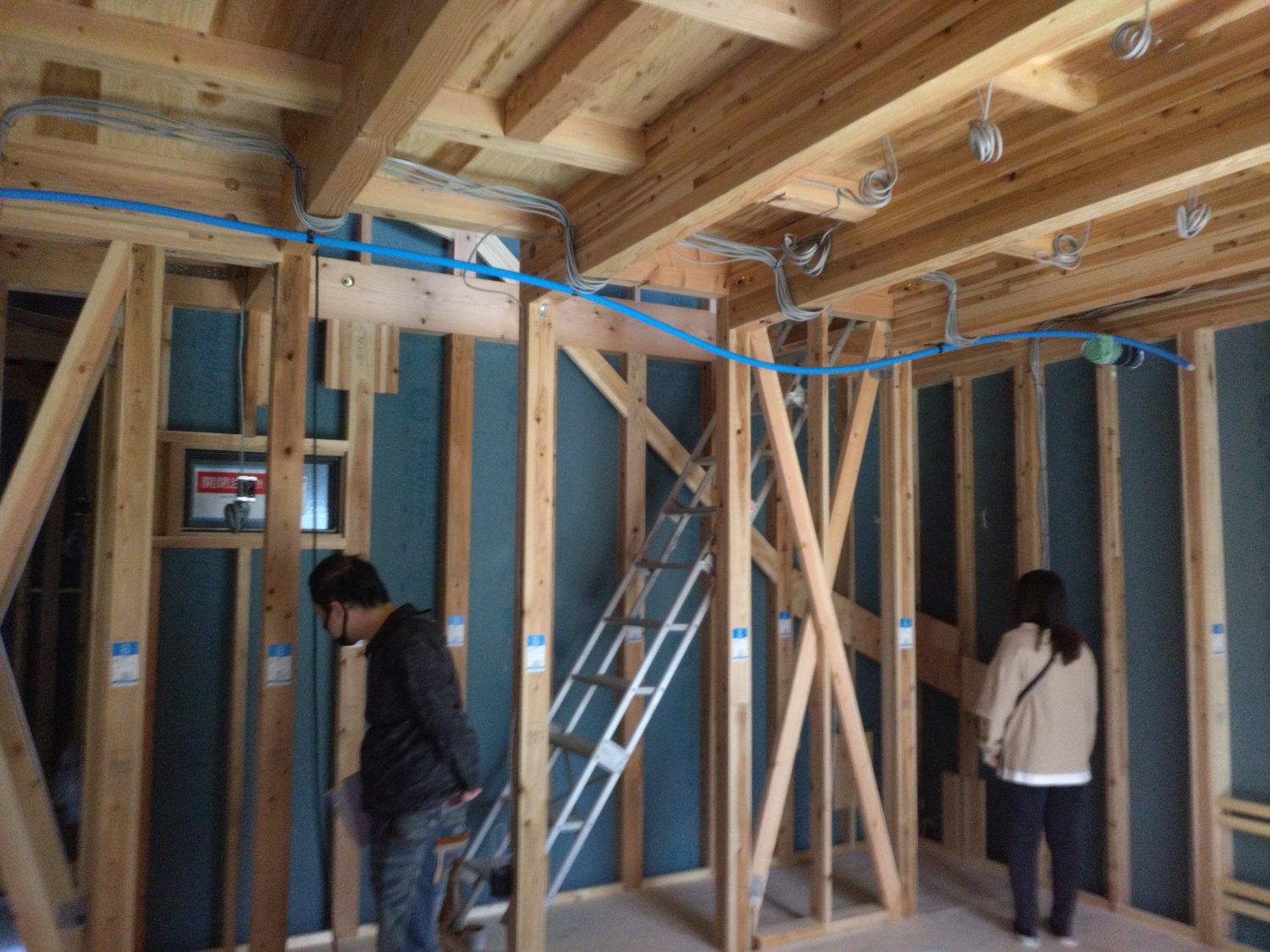 広島で注文住宅ならアイデザインホーム 福山市新市町A様邸上棟立会い アイデザインホームの現場リポート 広島の注文住宅 広島県福山市の注文住宅 上棟の様子