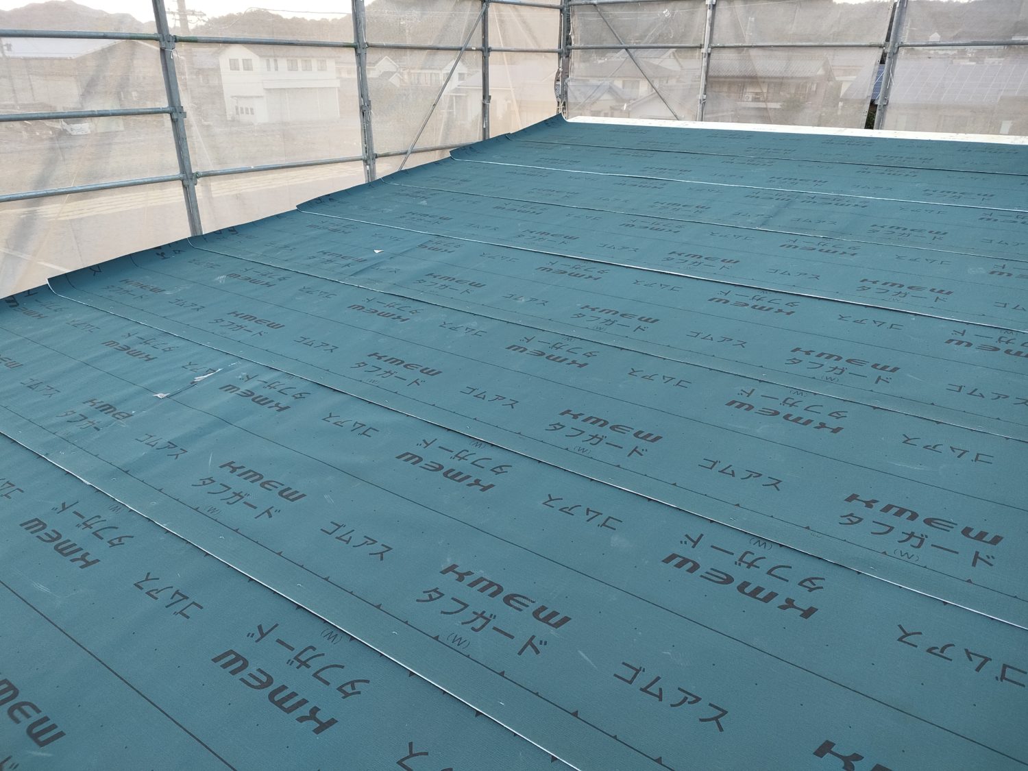 岐阜で注文住宅ならアイデザインホーム 岐阜県各務原市那加前洞新町 N様邸上棟 アイデザインホームの現場リポート 岐阜の注文住宅 岐阜県各務原市の注文住宅 上棟の様子
