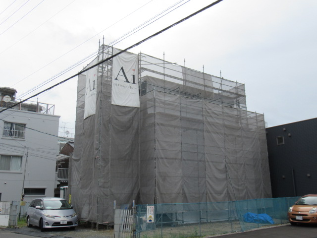 広島で注文住宅ならアイデザインホーム 広島県西区都町上棟 アイデザインホームの現場リポート 広島の注文住宅 西区都町の注文住宅 上棟の様子