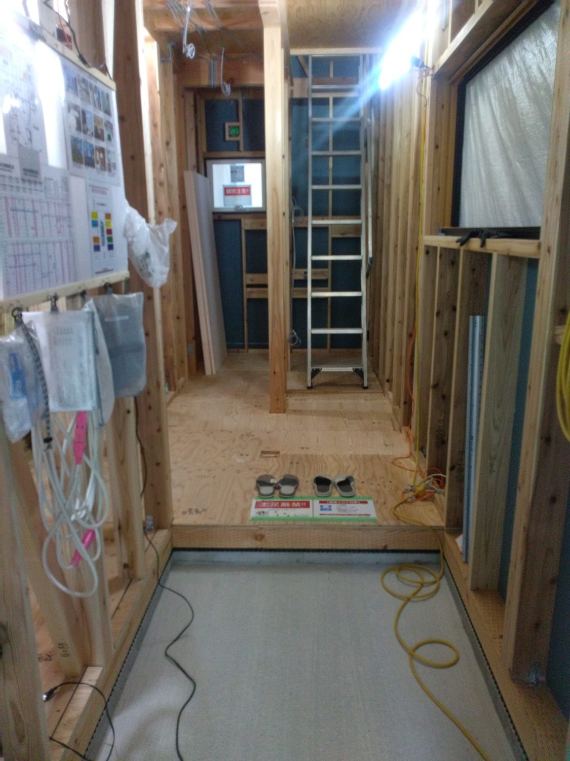 広島で注文住宅ならアイデザインホーム 広島市安佐北区口田南D様邸 上棟打合せ アイデザインホームの現場リポート 広島の注文住宅 広島市安佐北区の注文住宅 上棟打合せの様子