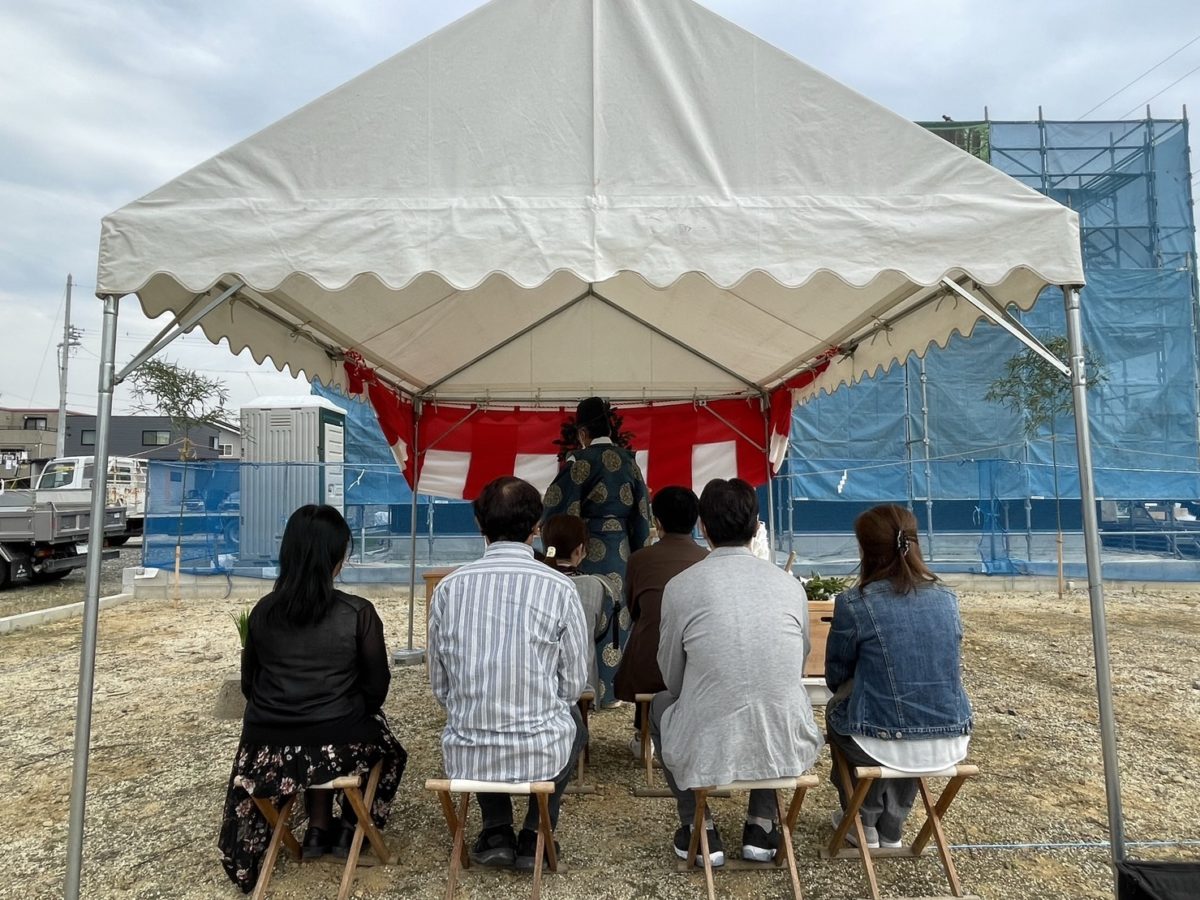 2022年11月13日｜三重県鈴鹿市東玉垣町 K様邸 地鎮祭✨ | アイデザイン