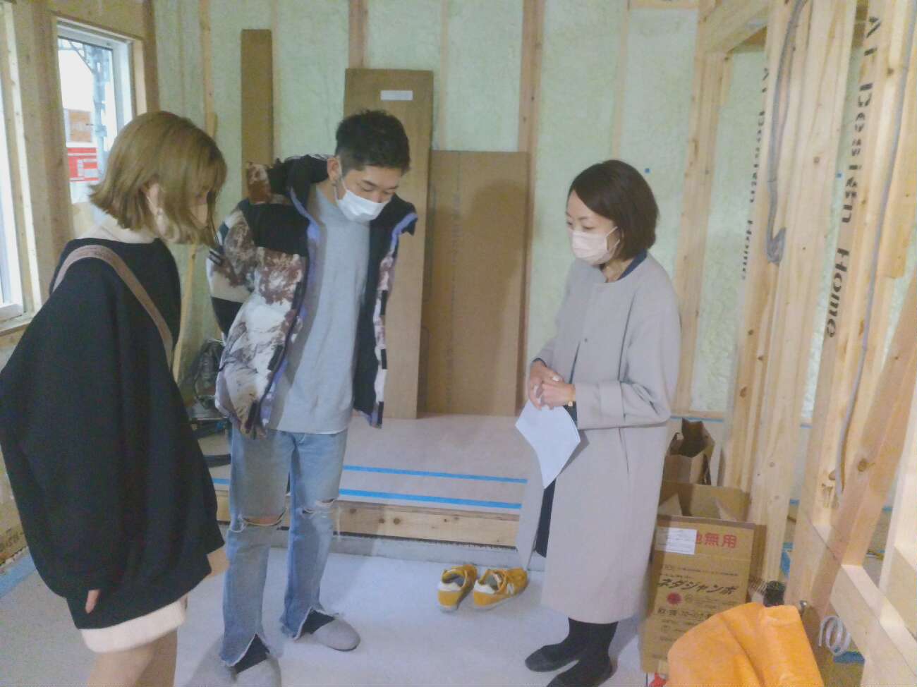 大阪で注文住宅ならアイデザインホーム 寝屋川市O様邸上棟立会い