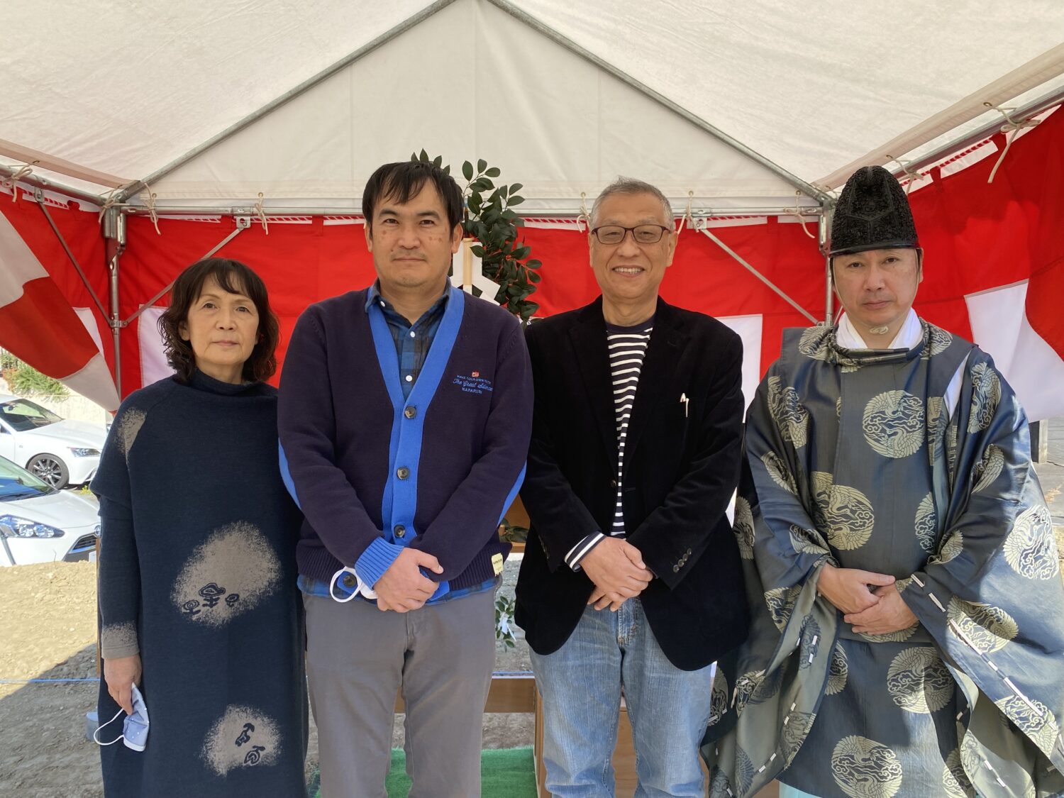 東海で注文住宅ならアイデザインホーム 愛知県知多市K様邸地鎮祭