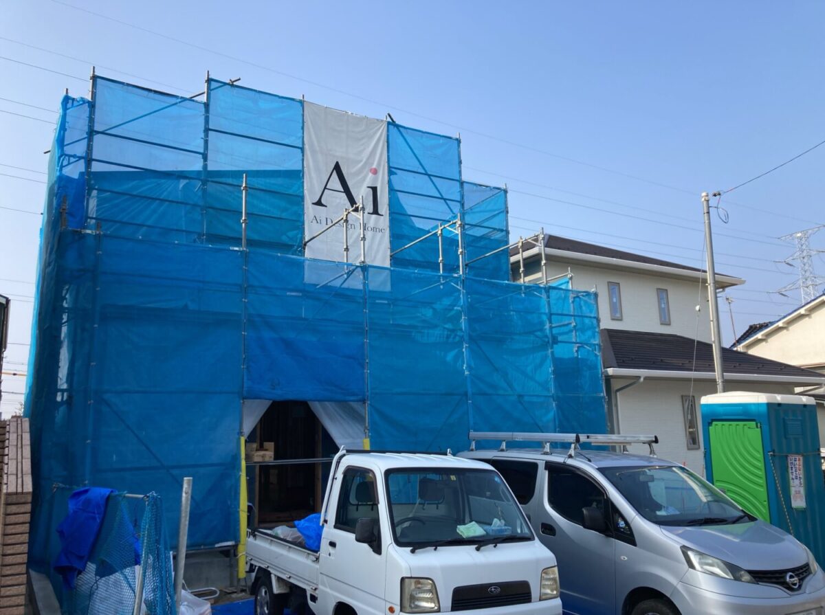 広島で注文住宅ならアイデザインホーム 安佐北区落合南で上棟しました