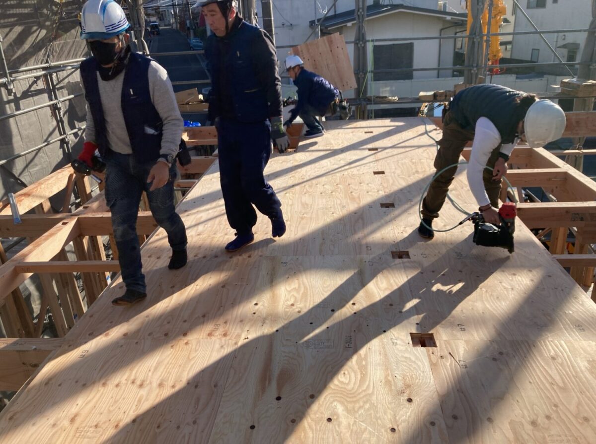 広島で注文住宅ならアイデザインホーム 安芸郡熊野町で上棟しました