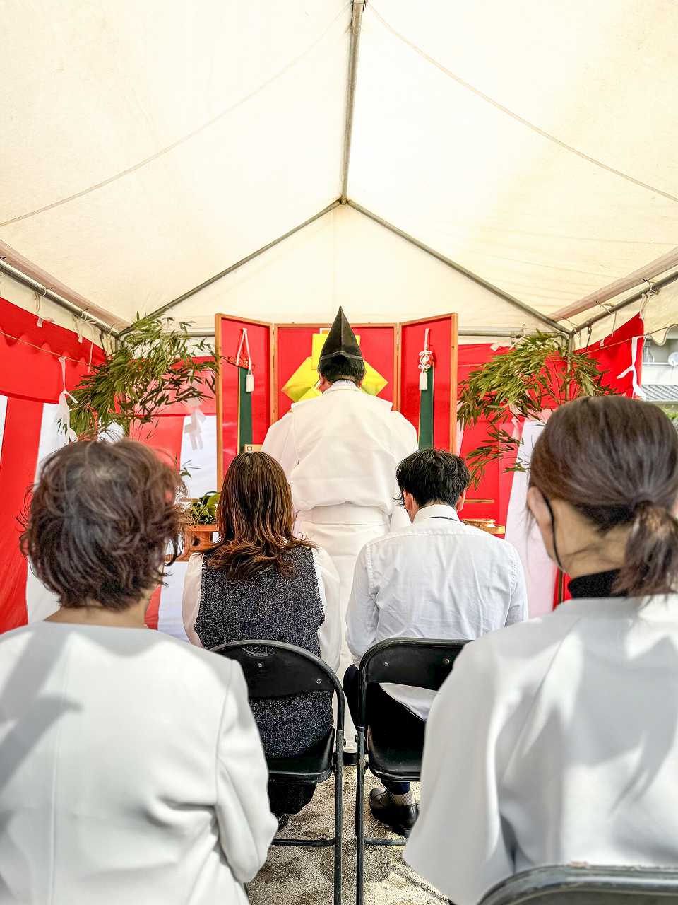 広島で注文住宅ならアイデザインホーム　広島市佐伯区にて地鎮祭