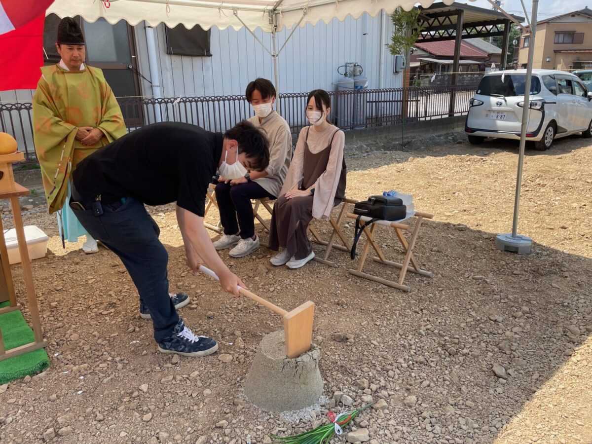 愛知・三重・岐阜の注文住宅はアイデザインホーム
現場リポート
愛知県江南市にて地鎮祭