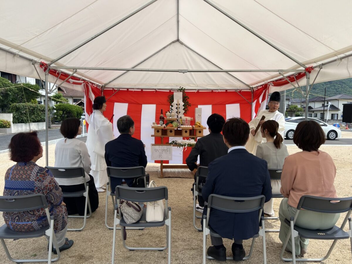広島・山口・岡山の注文住宅はアイデザインホーム
現場リポート
岡山県岡山市中区国府市場にて地鎮祭