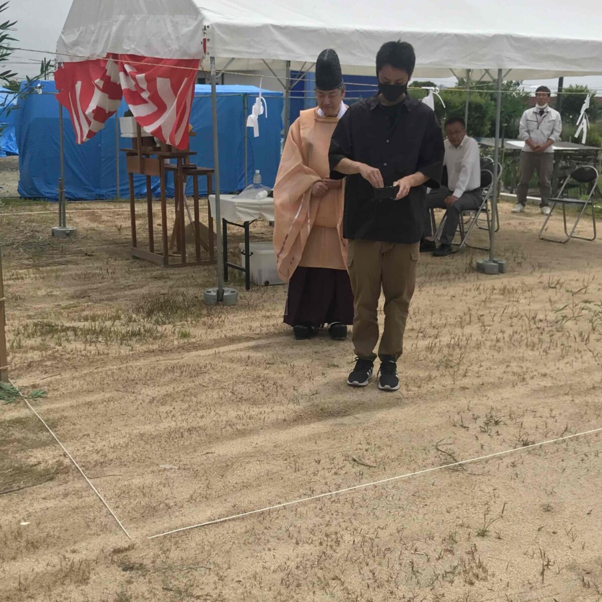広島・岡山・山口の注文住宅はアイデザインホーム
現場リポート
福山市駅家町にて地鎮祭