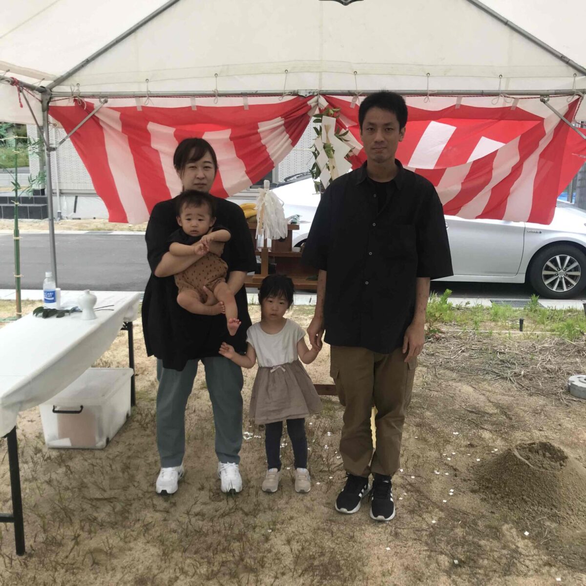 広島・岡山・山口の注文住宅はアイデザインホーム
現場リポート
福山市駅家町にて地鎮祭