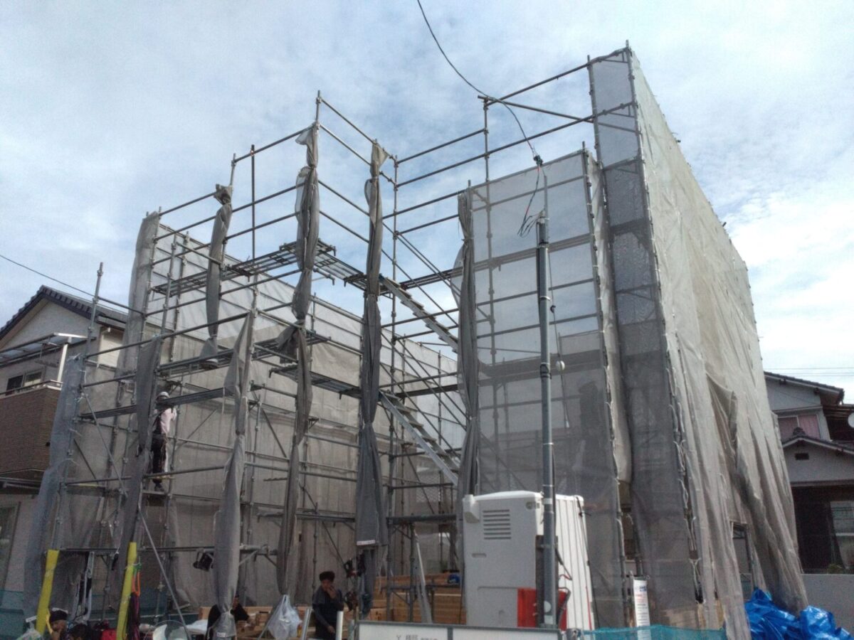 広島・山口・岡山の注文住宅はアイデザインホーム
現場リポート
広島市佐伯区坪井にて上棟しました