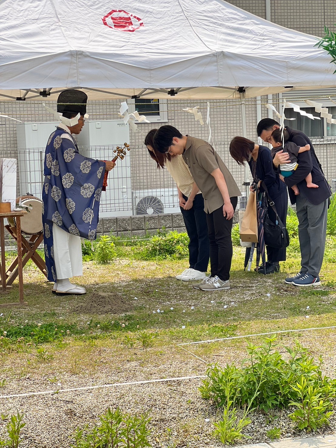 奈良・大阪の注文住宅はアイデザインホーム
現場リポート
大和郡山市にて地鎮祭