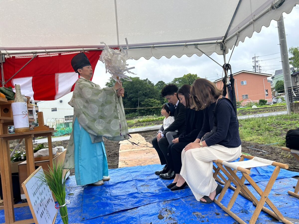 東海で注文住宅ならアイデザインホーム　愛知県小牧市で地鎮祭