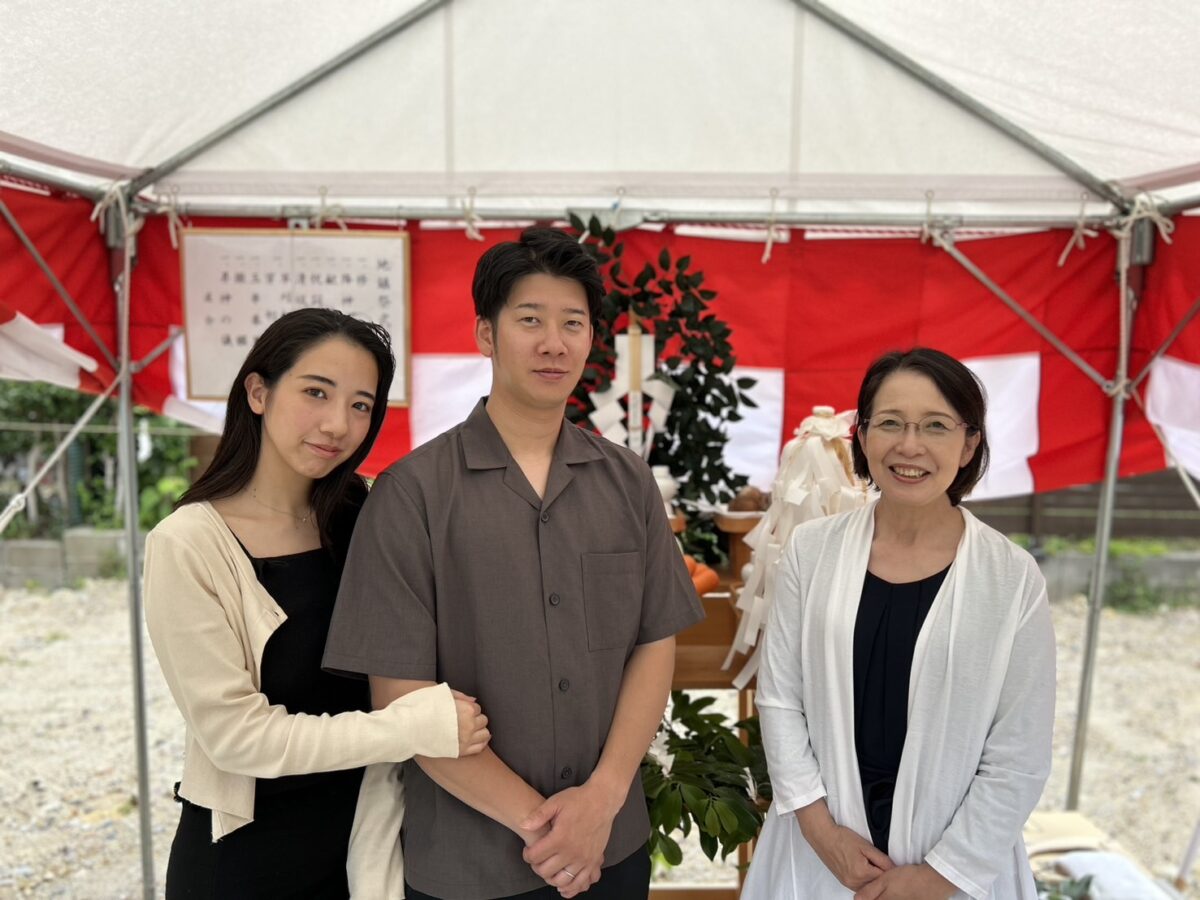 愛知県で注文住宅ならアイデザインホーム 愛知県瀬戸市で地鎮祭