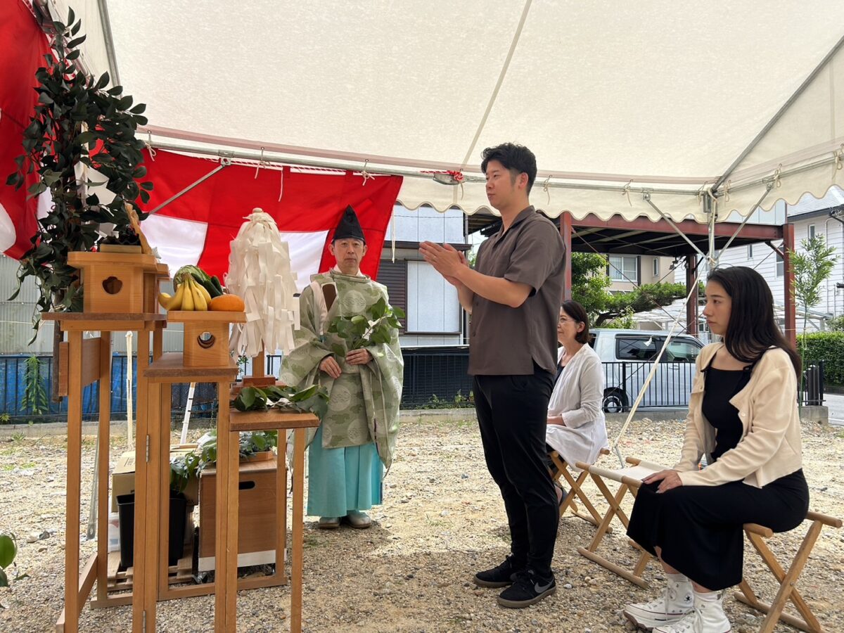 愛知県で注文住宅ならアイデザインホーム 愛知県瀬戸市で地鎮祭