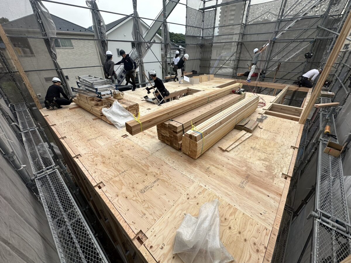 広島・岡山・山口の注文住宅はアイデザインホーム
現場リポート
上棟
