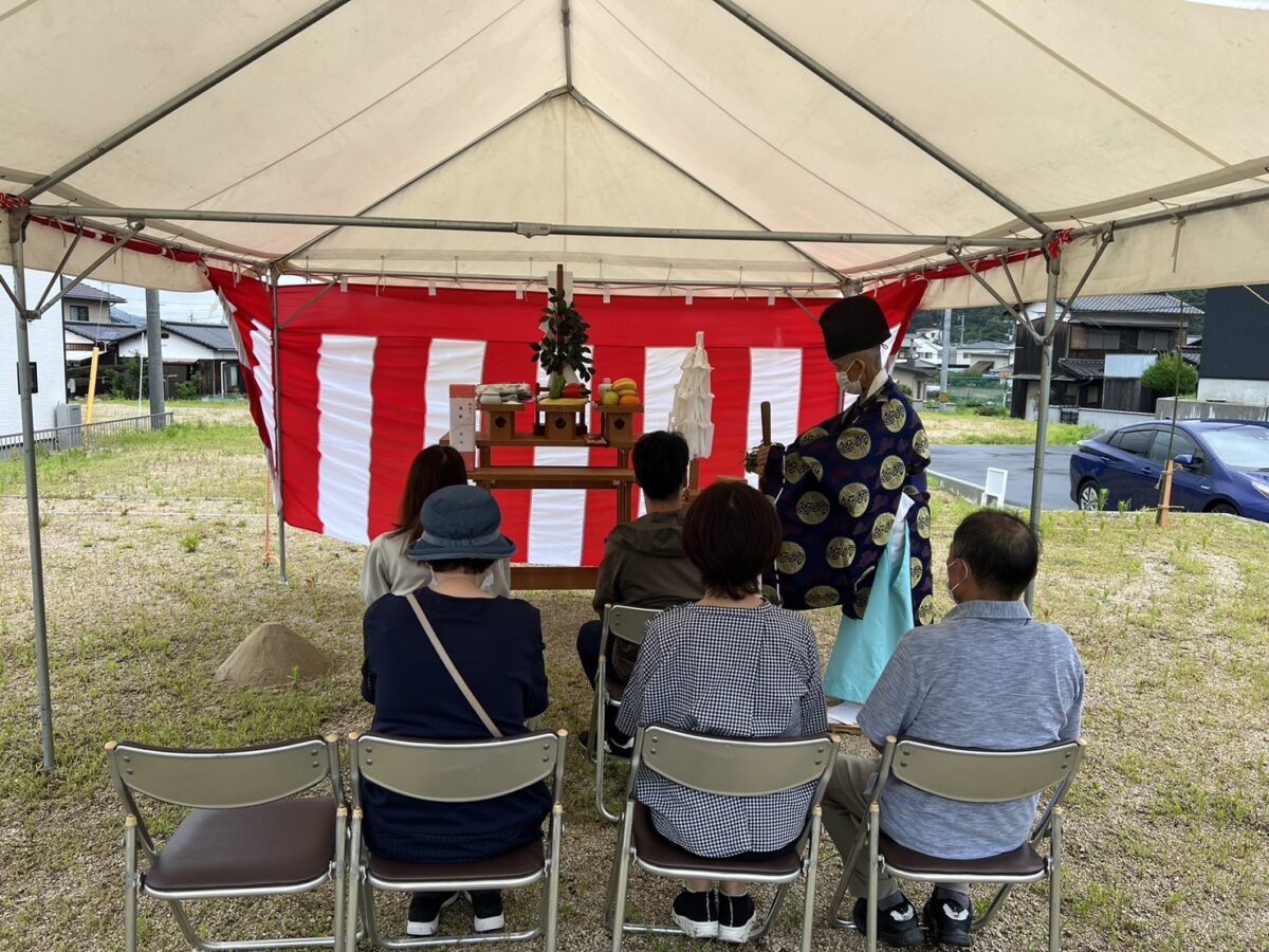 岡山・広島・山口の注文住宅はアイデザインホーム
現場リポート
地鎮祭