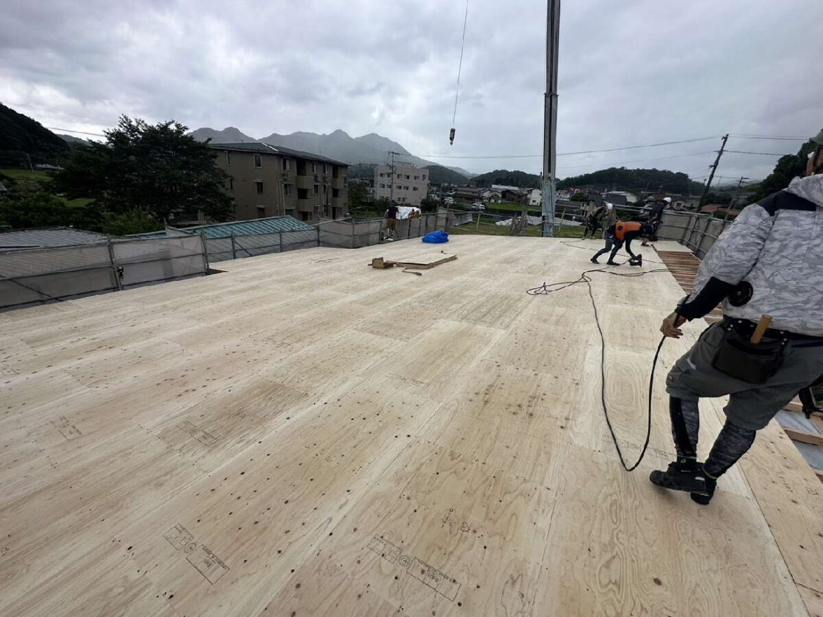 広島・岡山・山口の注文住宅はアイデザインホーム
現場リポート
上棟