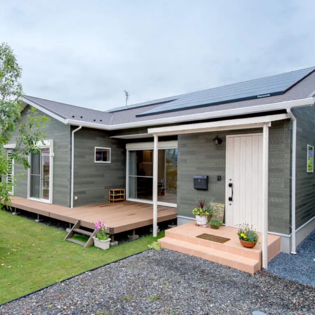 岡山の注文住宅はアイデザインホーム
憧れの平屋建を実現
