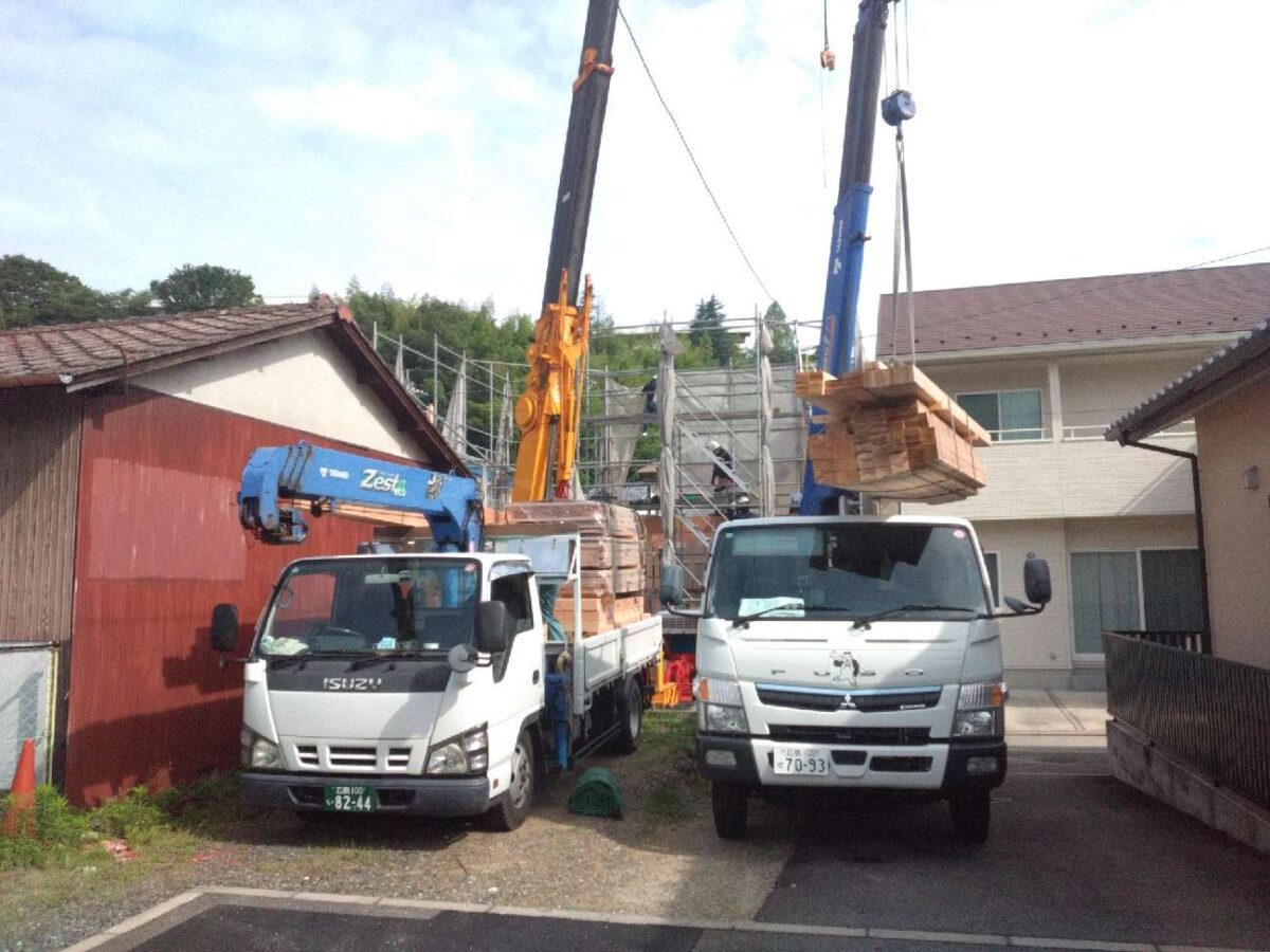 広島・岡山・山口の注文住宅はアイデザインホーム
現場リポート
上棟