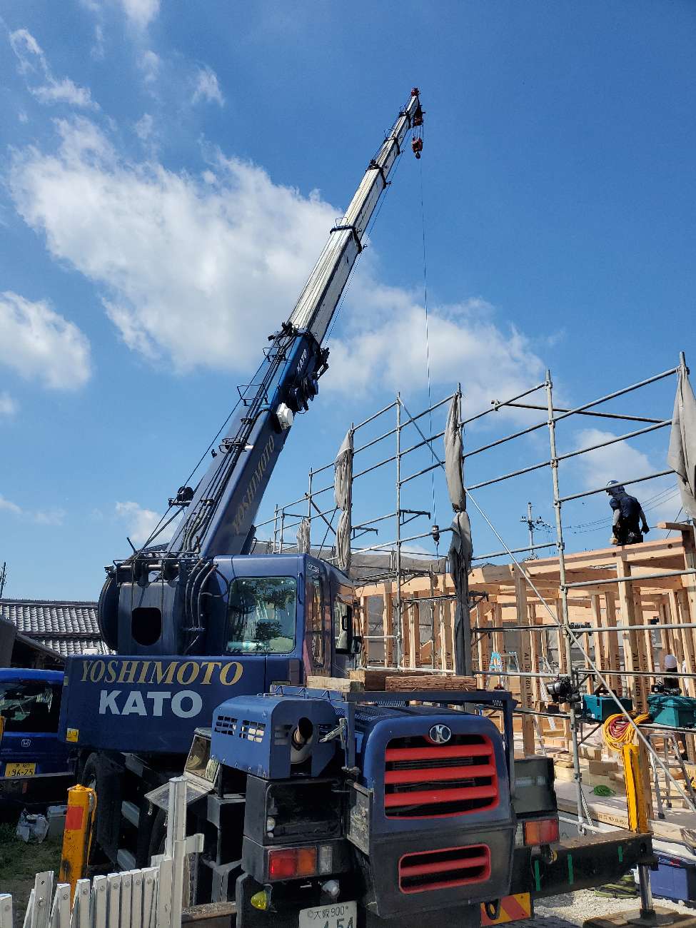 奈良・大阪の注文住宅はアイデザインホーム
現場リポート
奈良市古市町で上棟しました