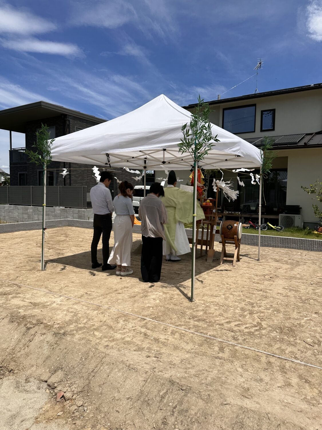 奈良・大阪の注文住宅はアイデザインホーム
現場リポート
橿原市で地鎮祭