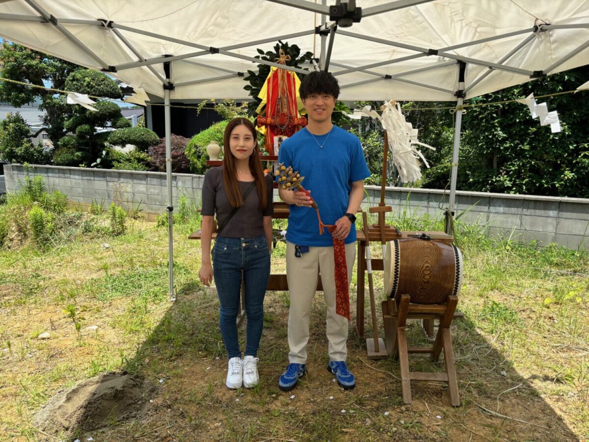 大阪・奈良の注文住宅はアイデザインホーム
現場リポート
地鎮祭