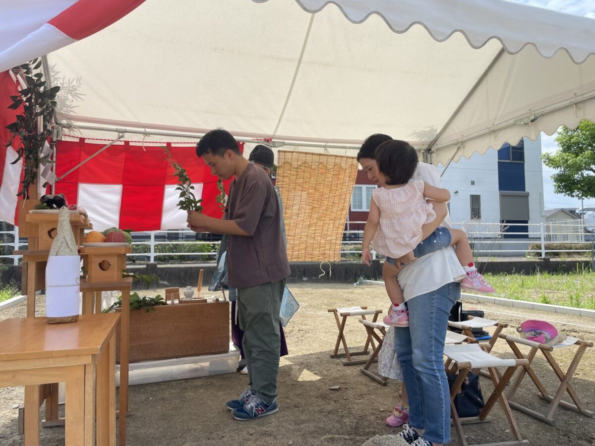 愛知・三重・岐阜の注文住宅はアイデザインホーム
現場リポート
地鎮祭