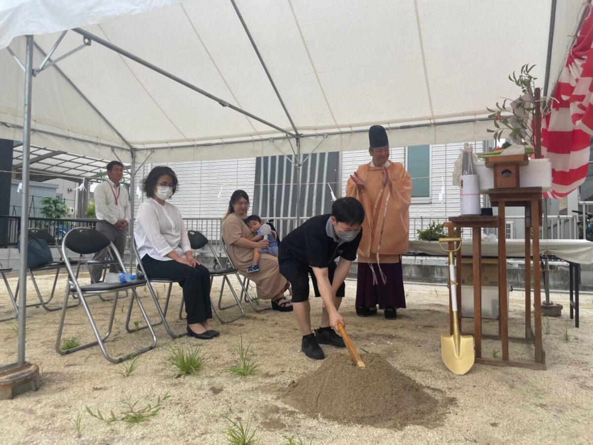 広島・岡山・山口の注文住宅はアイデザインホーム
現場リポート
地鎮祭