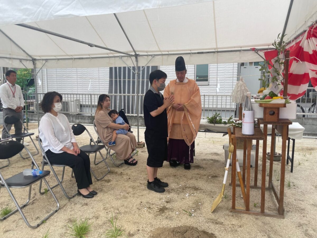広島・岡山・山口の注文住宅はアイデザインホーム
現場リポート
地鎮祭