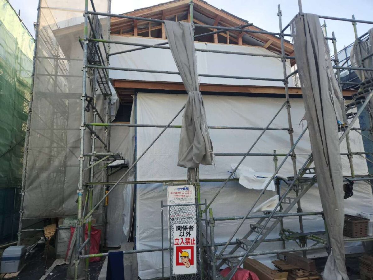 奈良県で注文住宅ならアイデザインホーム 生駒市で上棟しました
