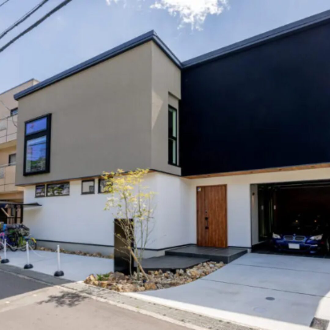 大阪で注文住宅ならアイデザインホーム　スキップフロアのある家