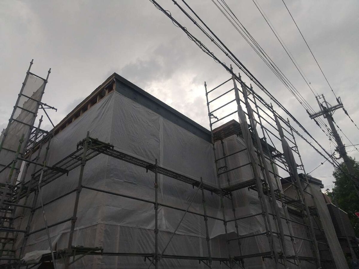 兵庫県で注文住宅ならアイデザインホーム 伊丹市で上棟しました