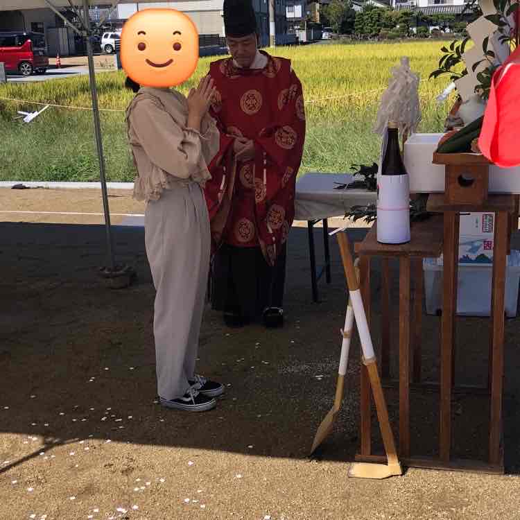 広島の注文住宅はアイデザインホーム
府中市にて地鎮祭を行いました