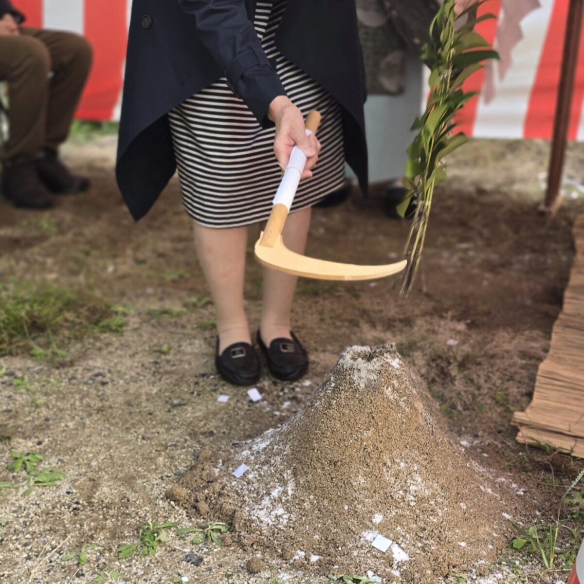 広島の注文住宅はアイデザインホーム
広島市にて地鎮祭を行いました