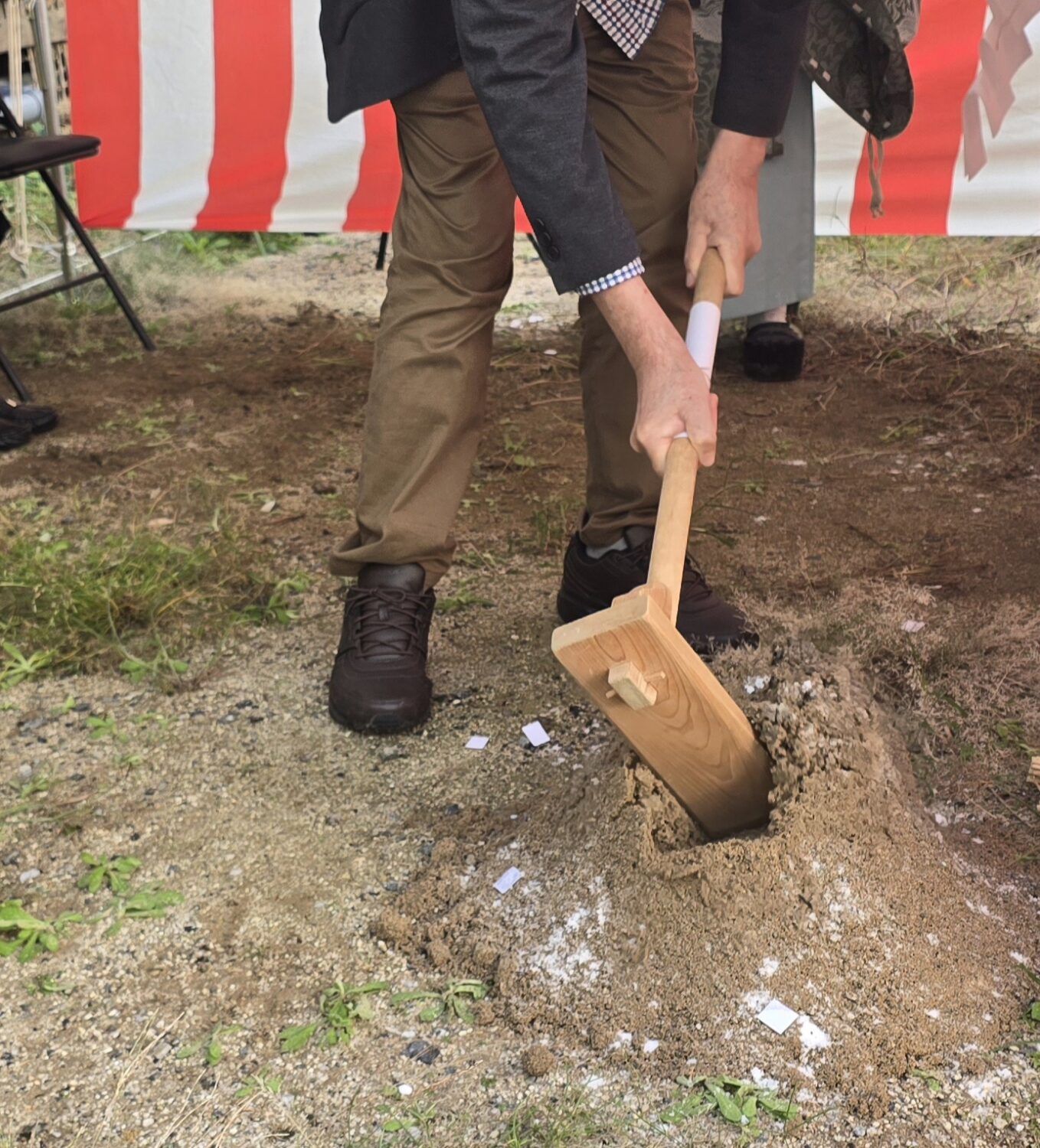 広島の注文住宅はアイデザインホーム
広島市にて地鎮祭を行いました