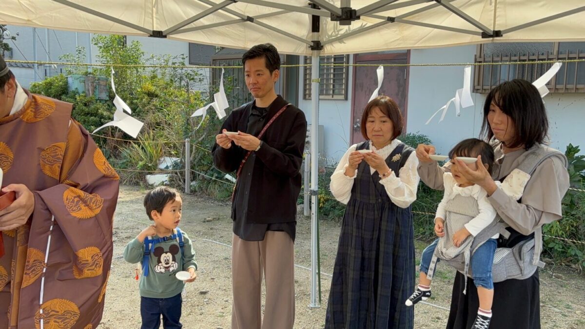 奈良と大阪の注文住宅はアイデザインホーム
奈良市朱雀にて地鎮祭を行いました