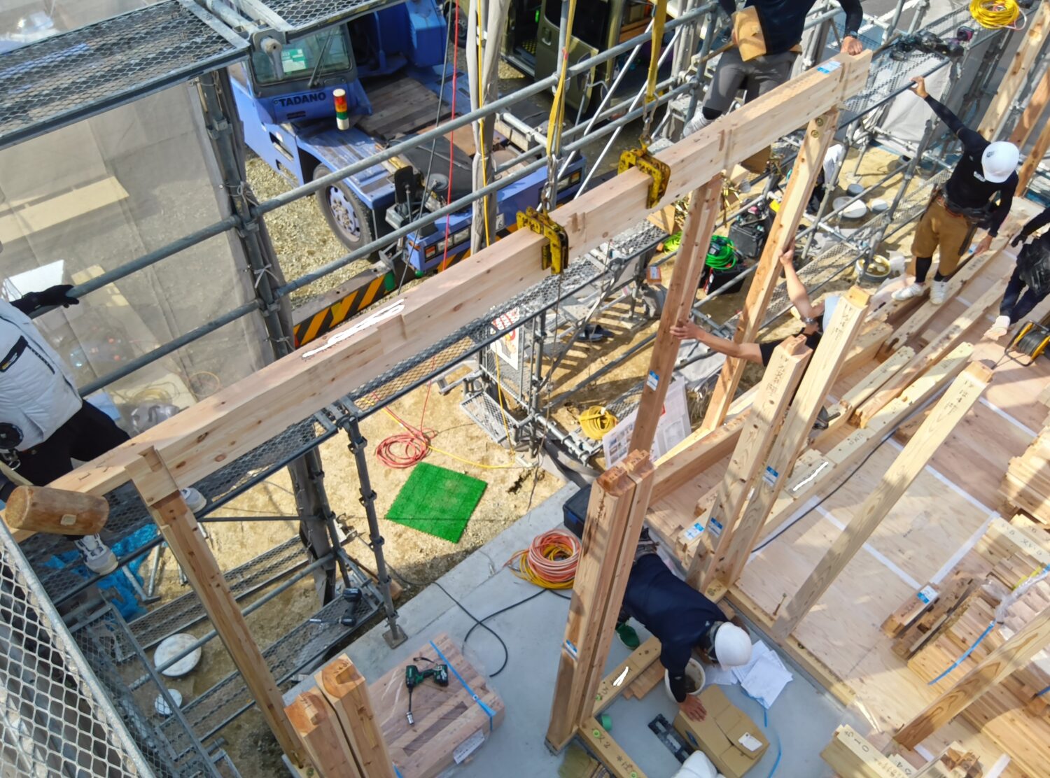 広島・福山で注文住宅ならアイデザインホーム｜上棟の現場リポート