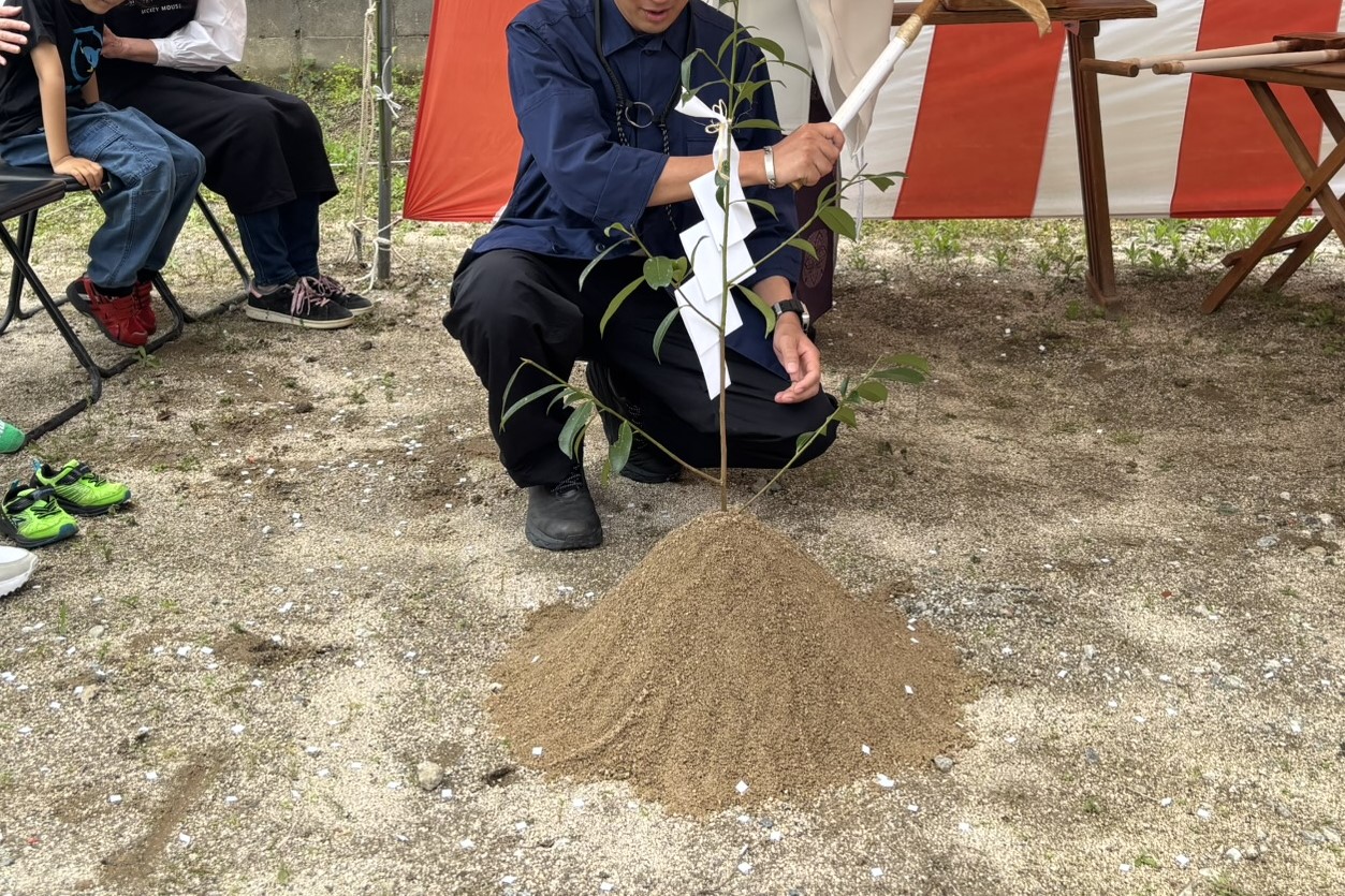 広島・福山で注文住宅ならアイデザインホーム|地鎮祭の現場リポート