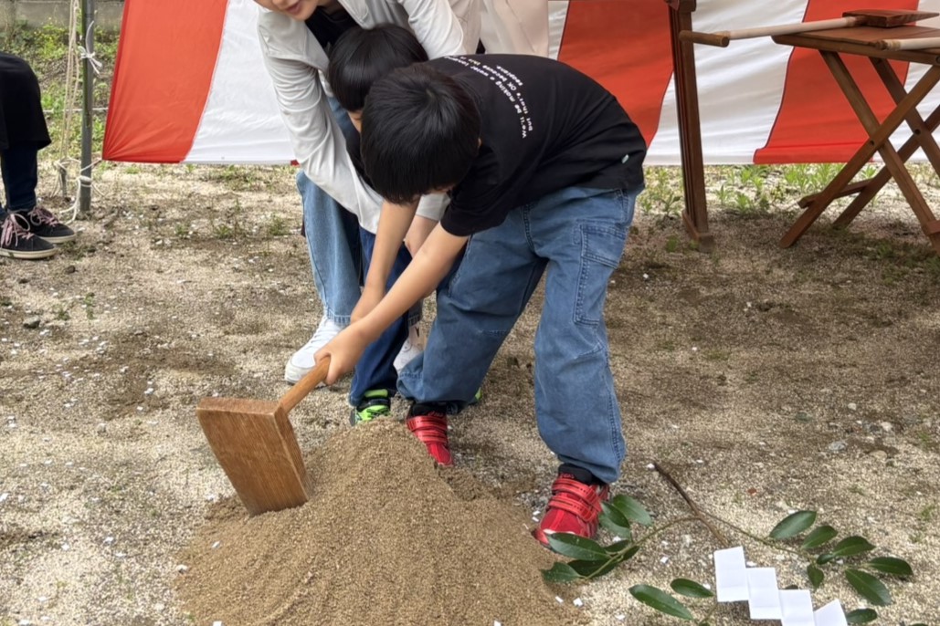 広島・福山で注文住宅ならアイデザインホーム|地鎮祭の現場リポート
