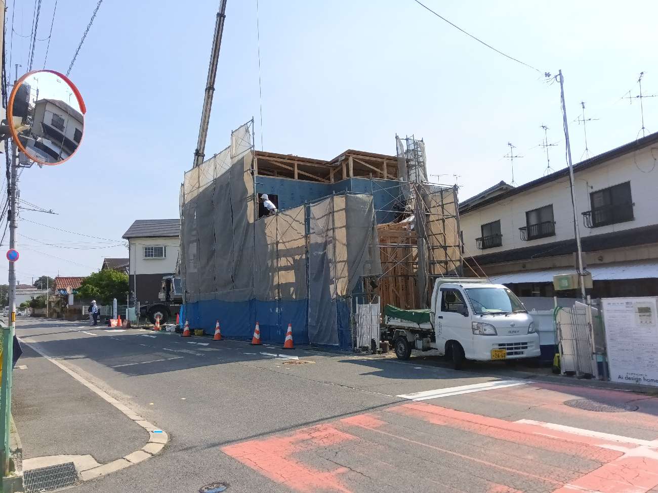 奈良で注文住宅ならアイデザインホーム｜上棟の現場リポート