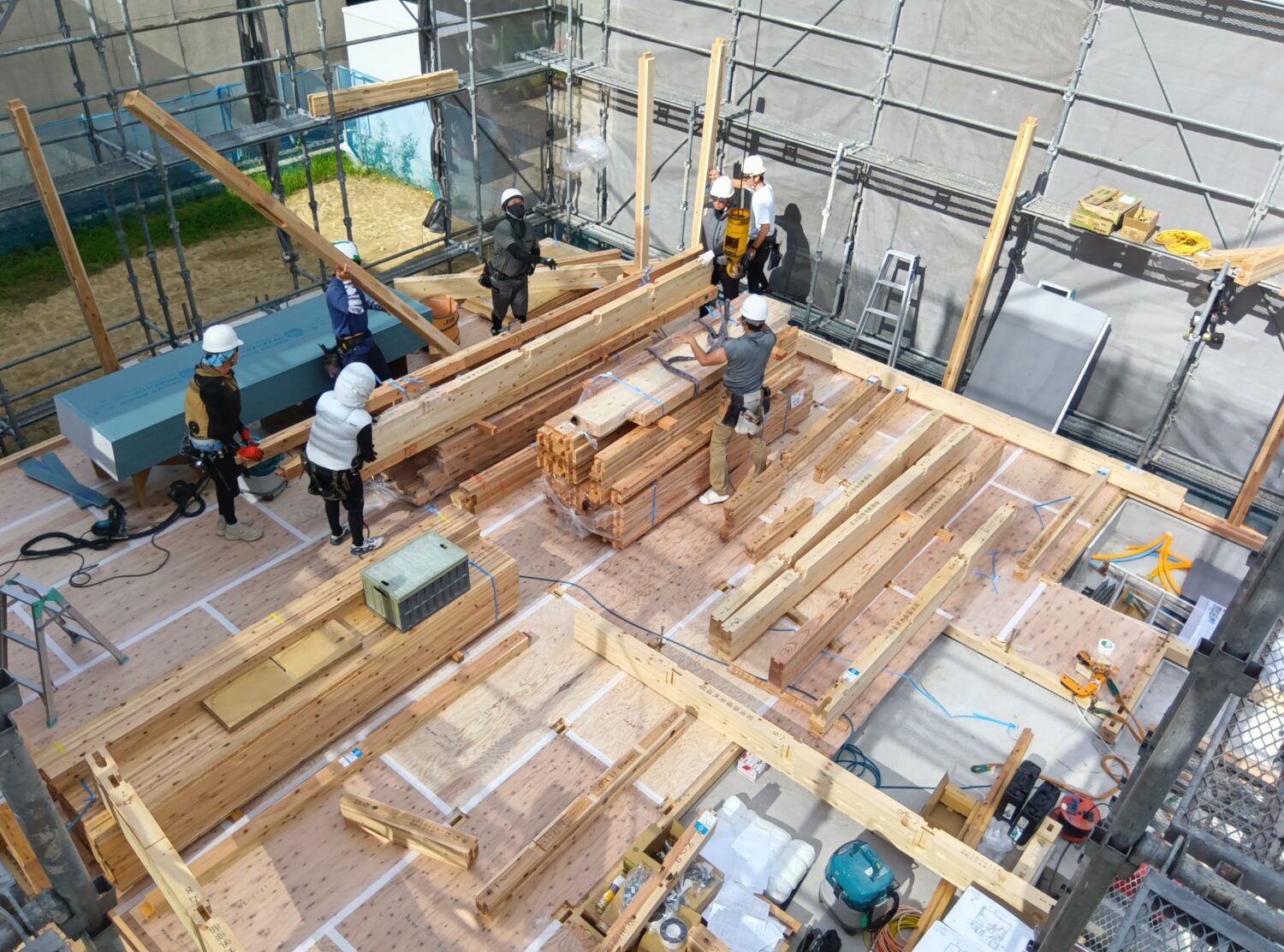 広島・福山で注文住宅ならアイデザインホーム｜上棟の現場リポート