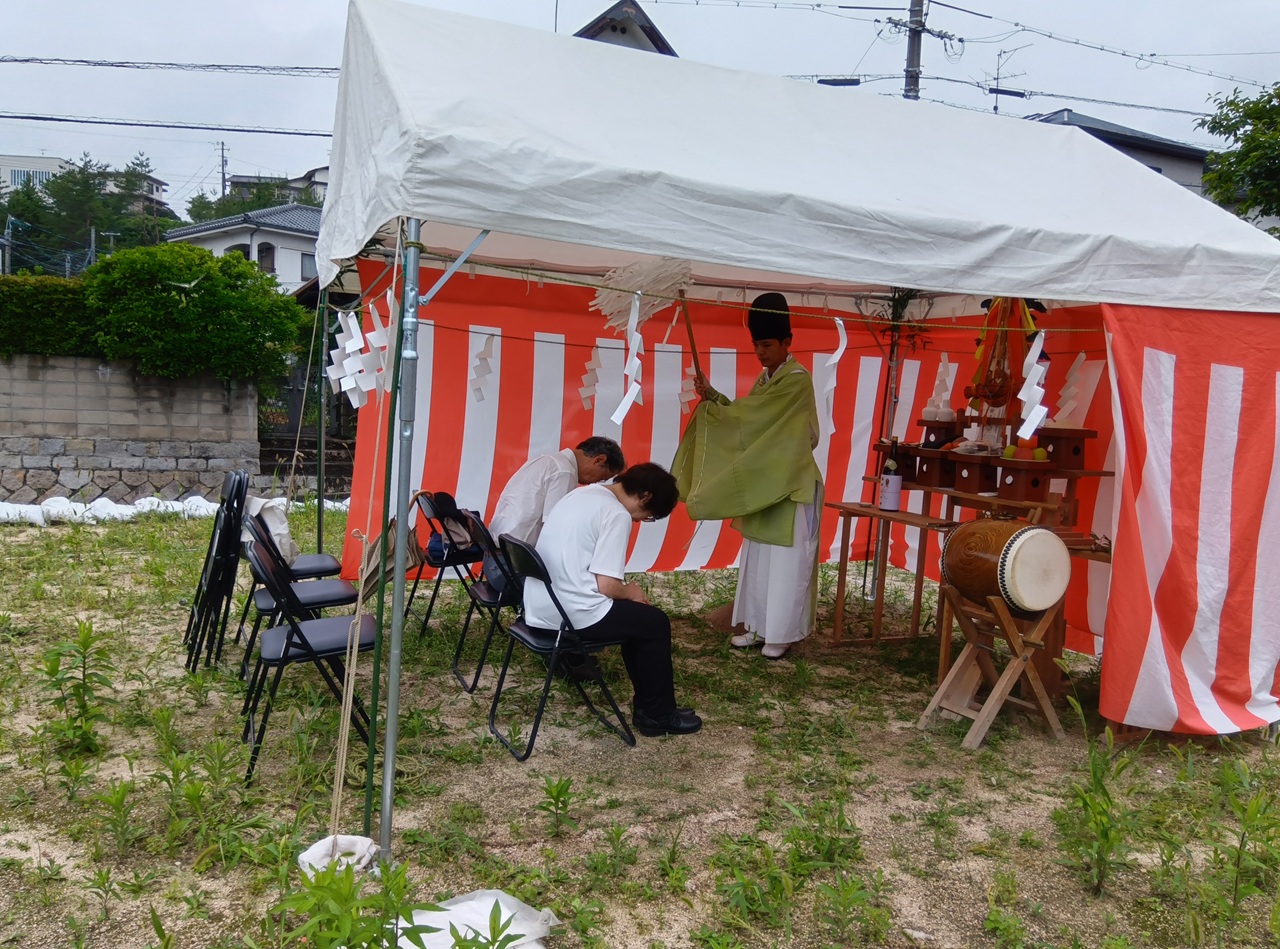 広島で注文住宅ならアイデザインホーム｜地鎮祭の現場リポート