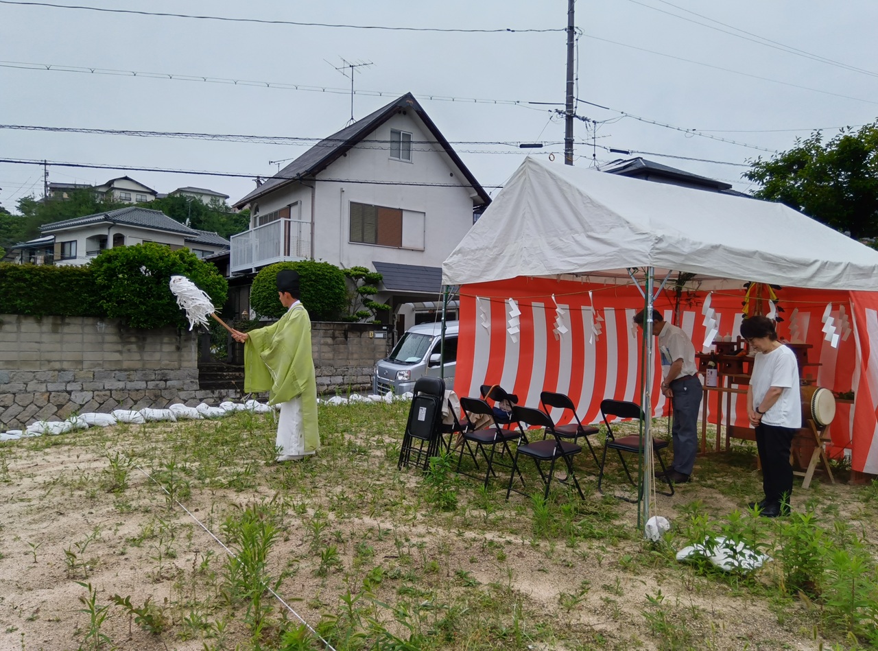広島で注文住宅ならアイデザインホーム｜地鎮祭の現場リポート