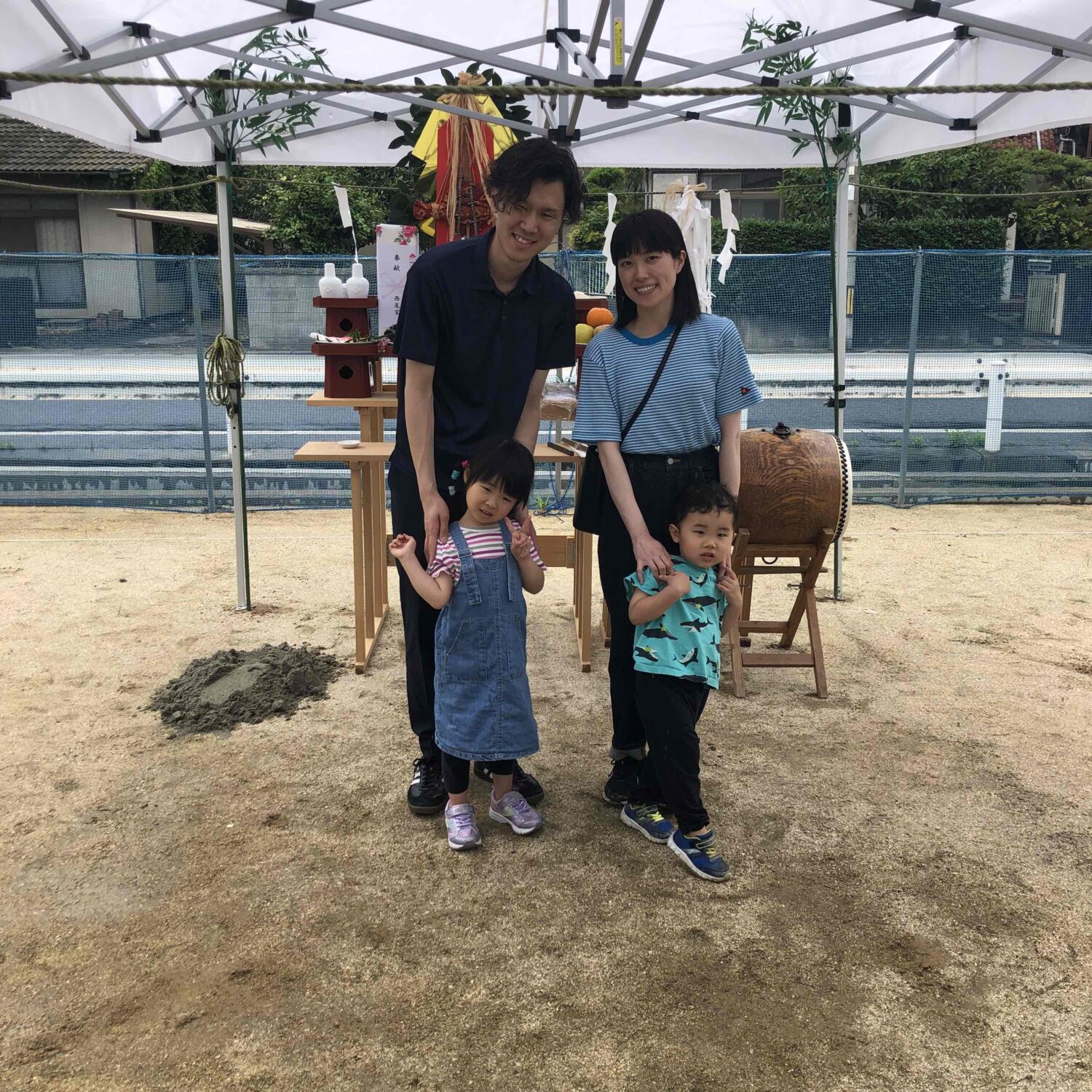 広島・福山で注文住宅ならアイデザインホーム｜地鎮祭の現場リポート